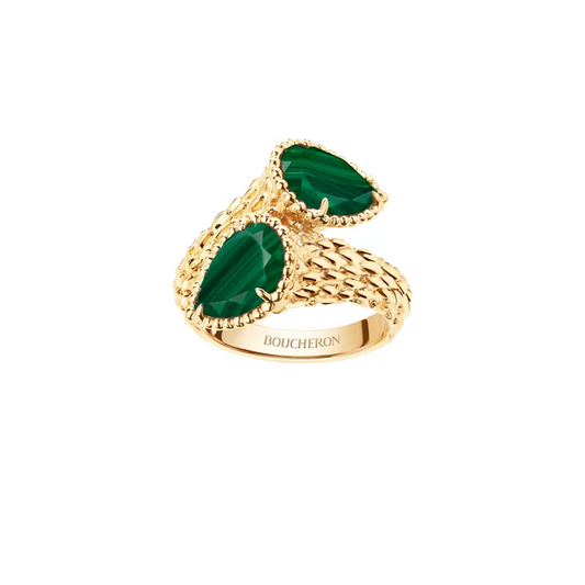 Boucheron Serpent Bohème Two-stone ring, S motifs 53