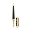 S.T. DUPONT HIPPOCRATES LIBERTE ROLLERBALL BLACK & GOLD PEN