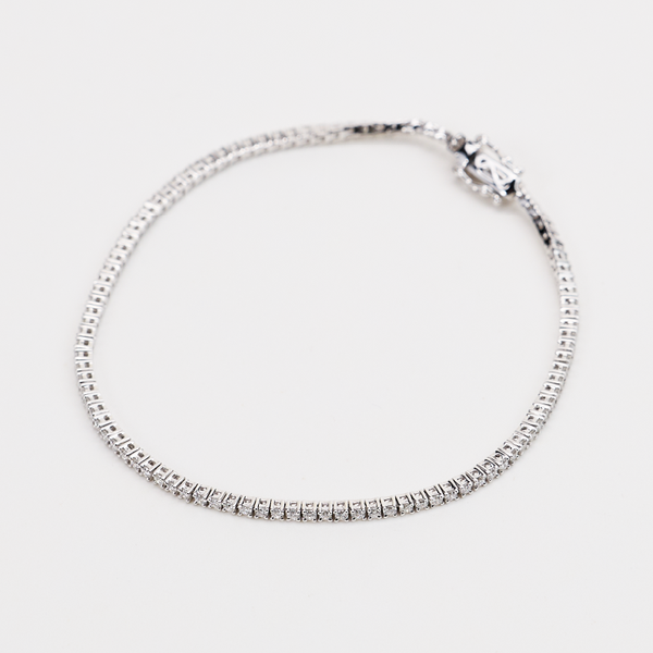 WHITE GOLD DIAMOND BRACELET
