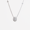 White Gold Diamond Necklace