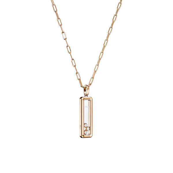 Chopard Happy Diamonds IconsPendant, ethical rose gold, diamonds