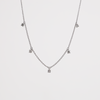 White Gold adjustable Diamond Necklace