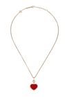 Chopard Happy Hearts Rose Gold Red Stone Pendant