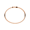 Chopard Happy Hearts Rose Gold Pink Opal Diamond Bangle M