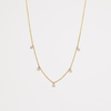 Yellow Gold Diamond Necklace