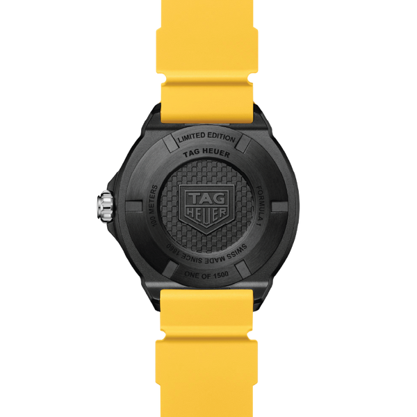 TAG Heuer Formula 1SolargraphSolar Quartz, 38 mm, Steel DLC