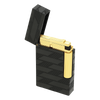 S.T. Dupont ligne 2 Double Guilloche Lighter Monogram 1872 black