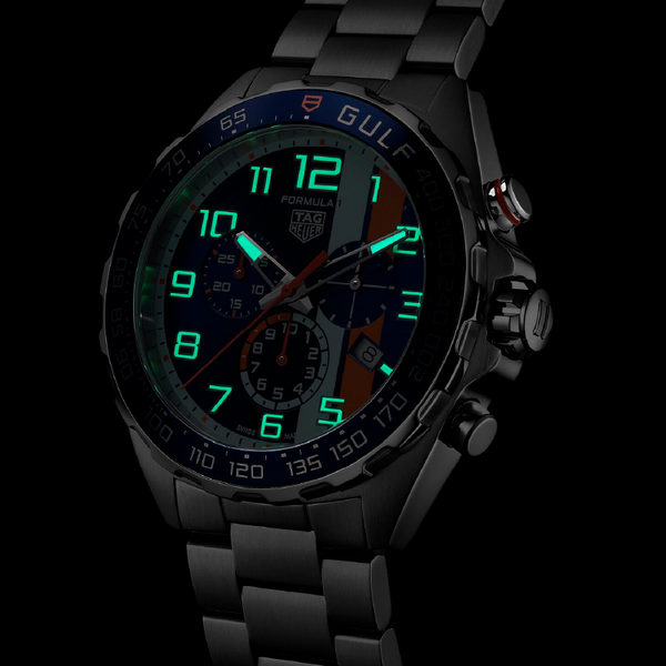 TAG Heuer Formula 1CHRONOGRAPH X GULFQuartz, 43 mm, Steel