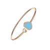 Chopard Happy Hearts Rose Gold, Diamond, Turquoise Bangle