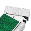 S.T. Dupont Ligne 2 Guilloche under lacquer lighter Snake Skin green