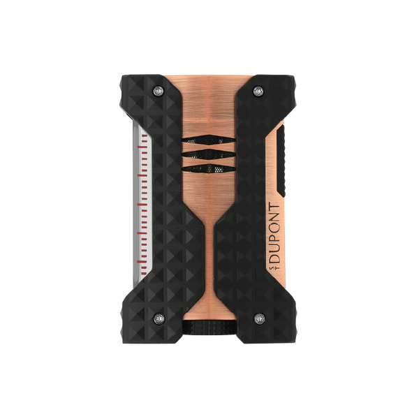 S.T. Dupont windproofBrushed lightercopper