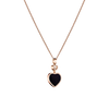 Chopard Happy Hearts Ethical Rose Gold, Diamond, Onyx Pendant