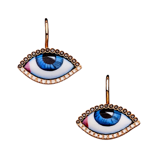 Lito Petit Bleu diamond earrings