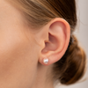 Mikimoto Classic Pearl Stud Earrings 18ct White Gold