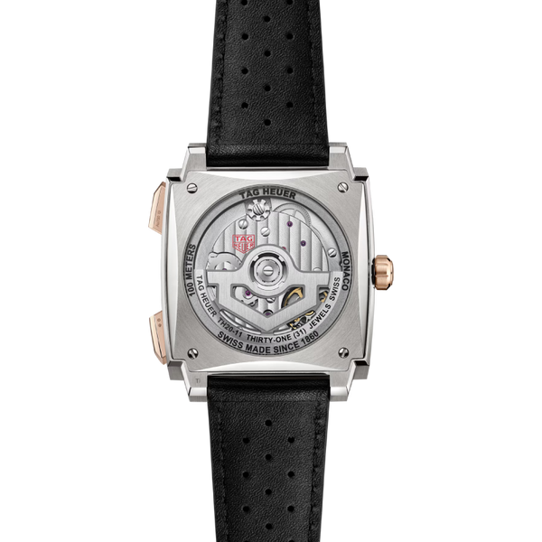 TAG Heuer Monaco ChronographAutomatic, 39 mm, Titanium & 18K 5N rose gold