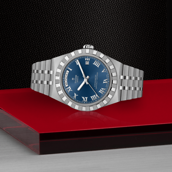 Tudor RoyalManufacture Calibre MT563340mm steel caseBlue dial