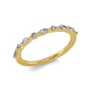 Yellow Gold, Diamond ring 18 kt YG