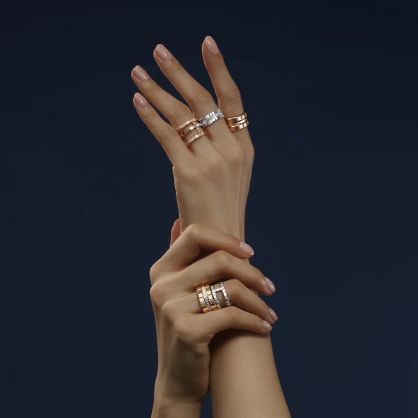 Chopard Ice Cube Ring Ethical Rose Gold,  53