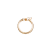 Chopard Happy Hearts Wings Ring, Ethical Rose Gold, Diamond, Mother of Pearl 54