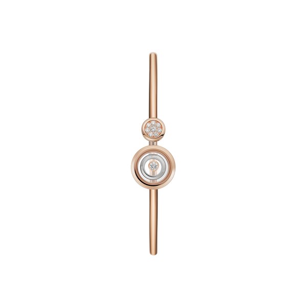 Chopard Happy Spirit Rose and White Gold Diamond Bangle M