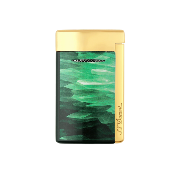 S.T. Dupont minijetLacquered lighterGéodegreen
