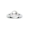 Mikimoto Pearl Ring 18K White Gold 53-54