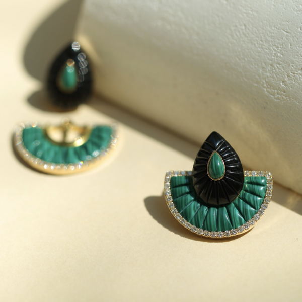 Bond Street Fan Earrings – Large