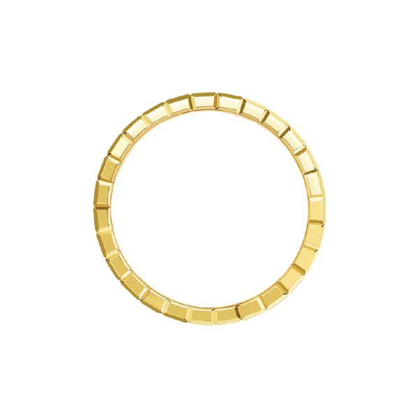 Chopard Ice CubeRing, ethical yellow gold, diamonds 59