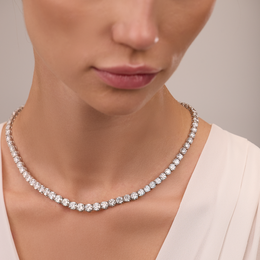 Platinum Diamond Necklace