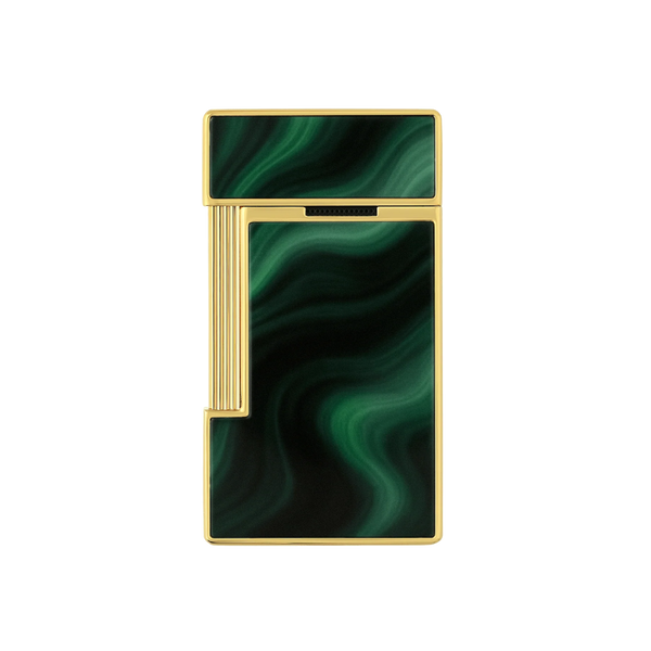 S.T. Dupont slimmyLacquered lighterGéodegreen