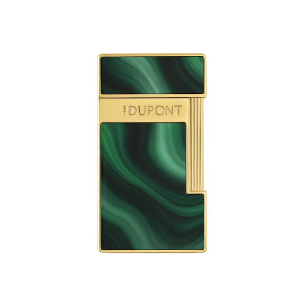 S.T. Dupont slimmyLacquered lighterGéodegreen
