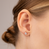 White Gold Diamond Earrings