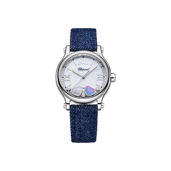Chopard Happy Sport33 mm, automatic, Lucent Steel™, diamonds