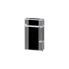 S.T DUPONT Ligne Line 2 Lighter Palladium & Black Chinese Lacquer Windsor