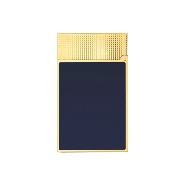 S.T. Dupont ligne 2 Micro Diamond head lighter dark blue