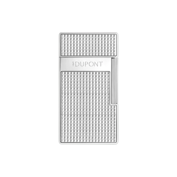 S.T. Dupont biggy Diamond head Lighter silver