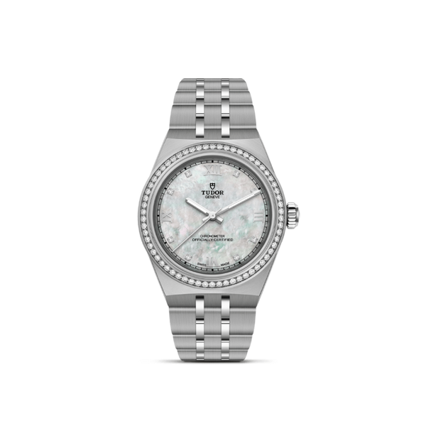 Tudor Royal30mm steel casemother-of-pearl dial