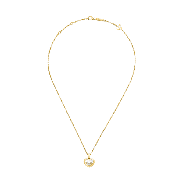 Chopard Happy Diamonds IconsPendant, ethical yellow gold, diamond