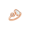 Chopard Happy Hearts Rose Gold Mother-of-Pearl Ring