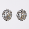 Mikimoto Pearl, Diamond, hoop earrings