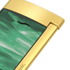 S.T. Dupont slim 7Lacquered lighterGéodegreen