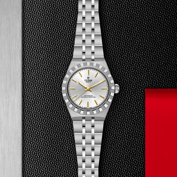 TUDOR RoyalManufacture Calibre MT520130mm steel caseSilver dial