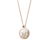 Chopard Happy Sun, Moon and StarsPendant, ethical rose gold, diamonds