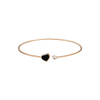 Chopard Happy HeartsChoker, ethical rose gold, diamond, onyx S