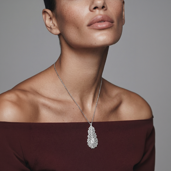 Boucheron Plume de Paon necklace, medium model