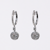 White Gold Diamond Earrings