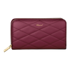 Chopard Classic Zipped Wallet Bordeaux Quilted Calfskin