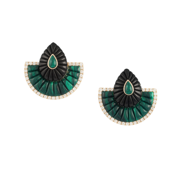 Bond Street Fan Earrings – Large