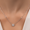 White Gold Diamond Necklace