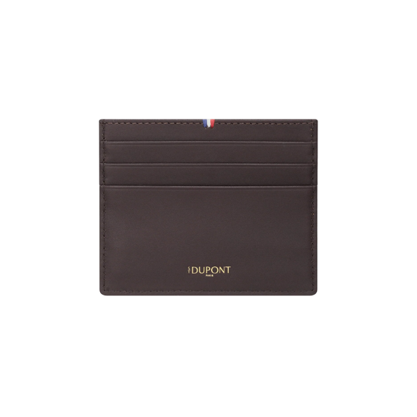 S.T. Dupont Iconic Card Holder Brown